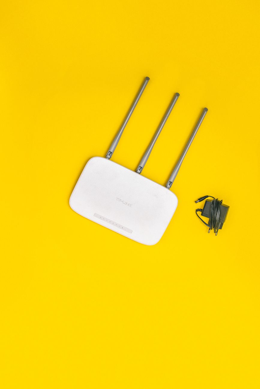 Nätverk och router vid IPTV box installation